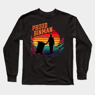 Proud Binman Untold Heroes Design Long Sleeve T-Shirt